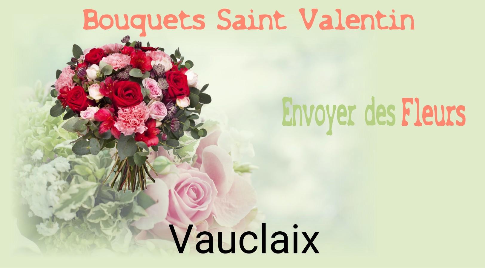 Roses de Saint-Valentin livrées à Vauclaix